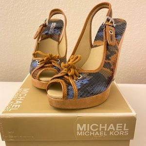 MICHAEL Michael Kors , Jaden Sling Snake , 5.5 .